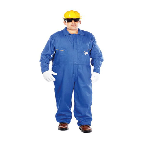 VAULTEX LBFRR Fire Retardant Cotton Coverall Suit Blue