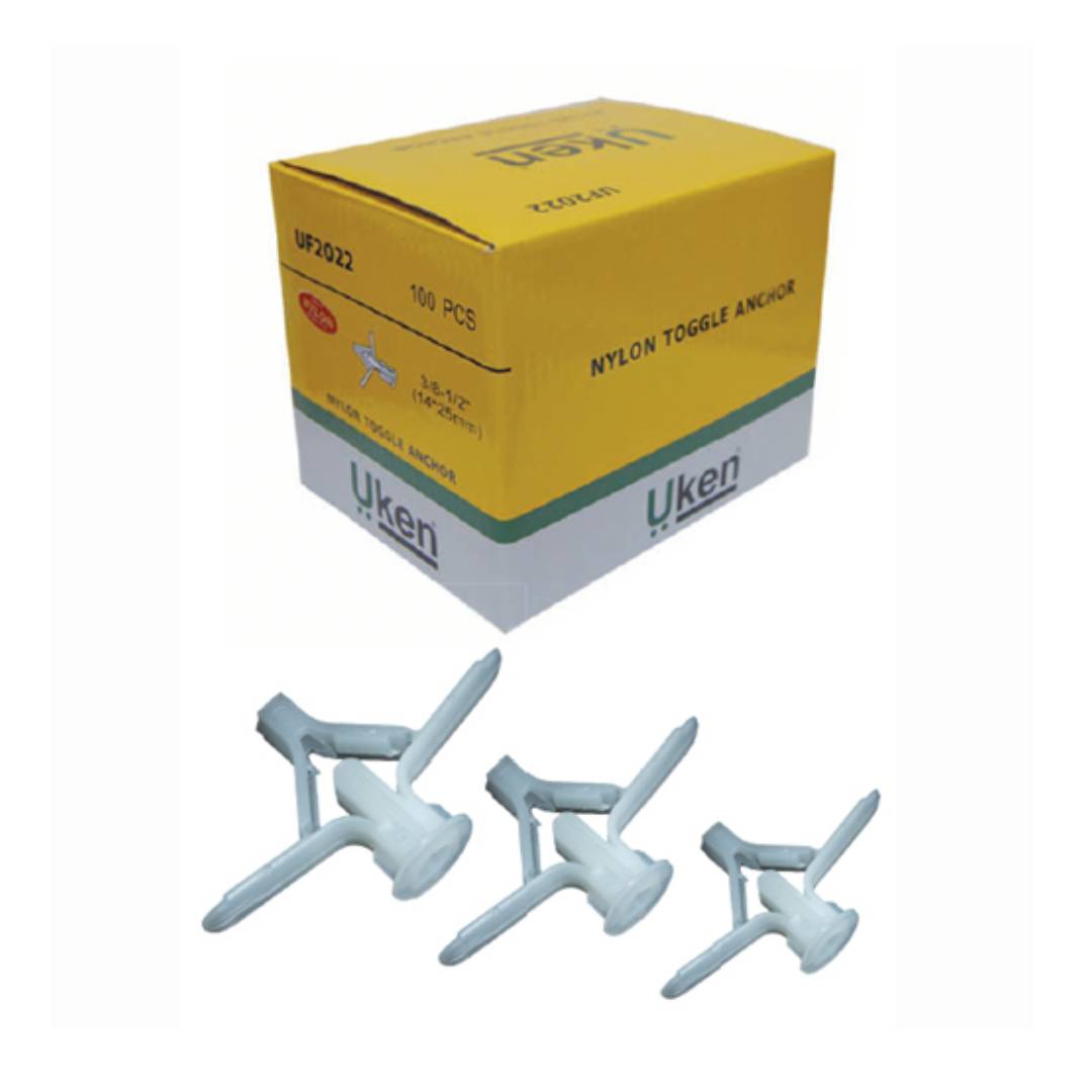 UKEN UF2023 Nylon Toggle Anchor 5/8”-3/4” (14*35mm)