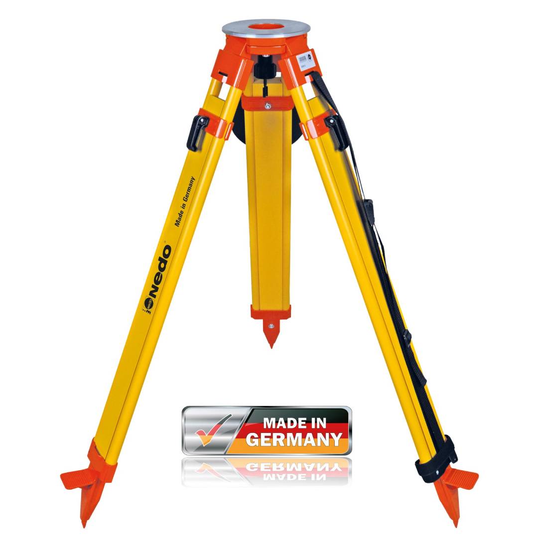 NEDO 200513 Heavy-Duty Wooden Tripod, quick clamp, Strapless-Go