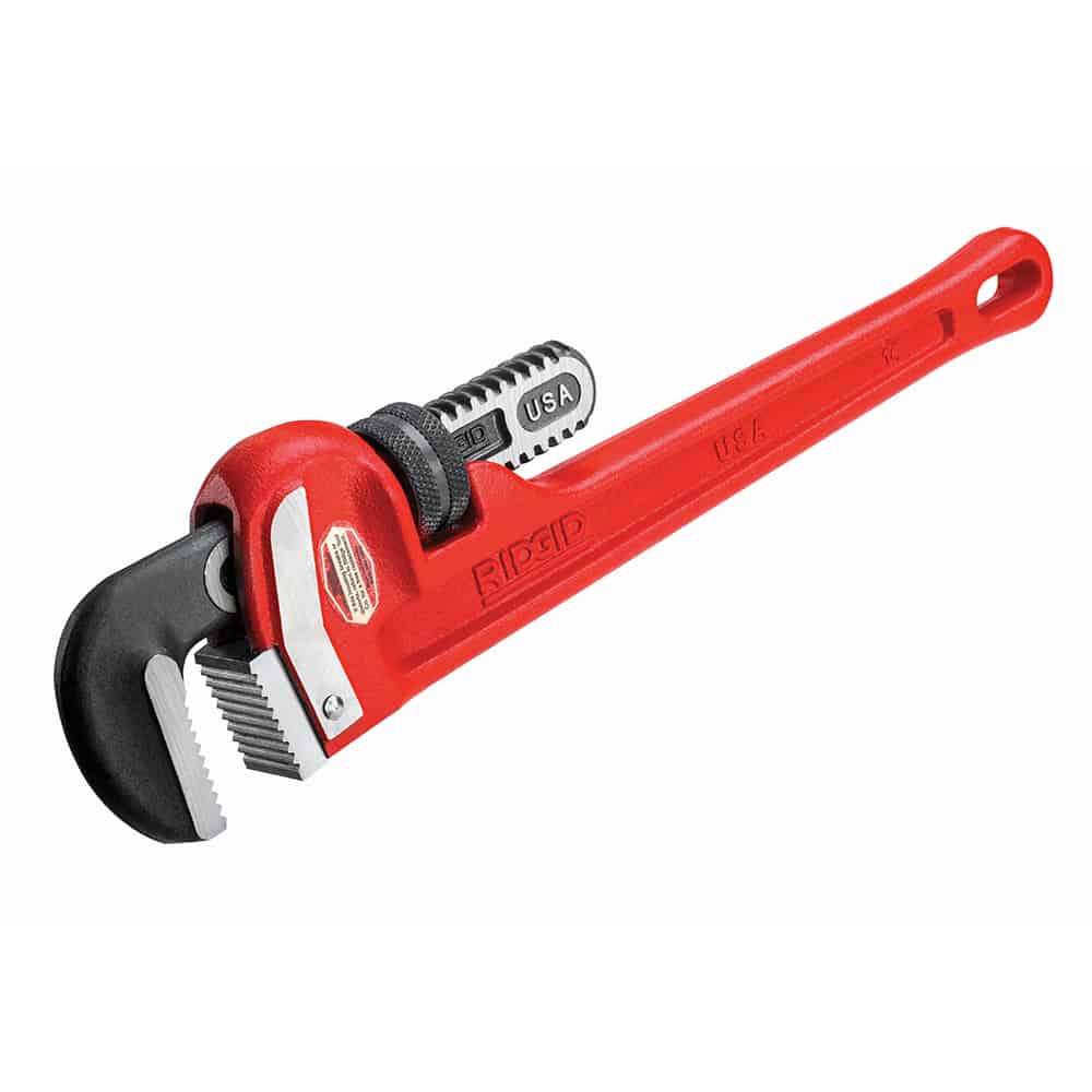 RIDGID 31020 Heavy Duty Pipe Wrench 14 Inches