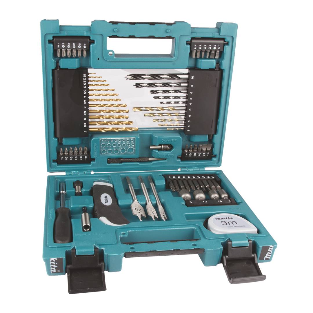 MAKITA D-33691 Drill /Screw Bit Set With Carry Case - 71 Pcs