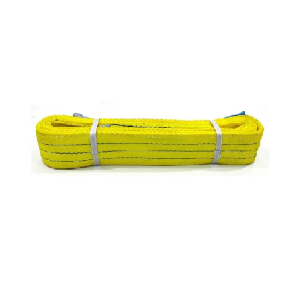 VAULTEX VAC3 2 Ply Polyester Webbing Sling Yellow (6M, 7:1)