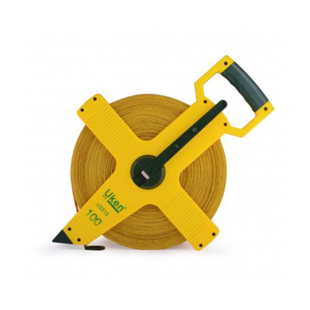 UKEN U2015 Measuring Tape Open Body Fiber 100 Mtr-13Mm