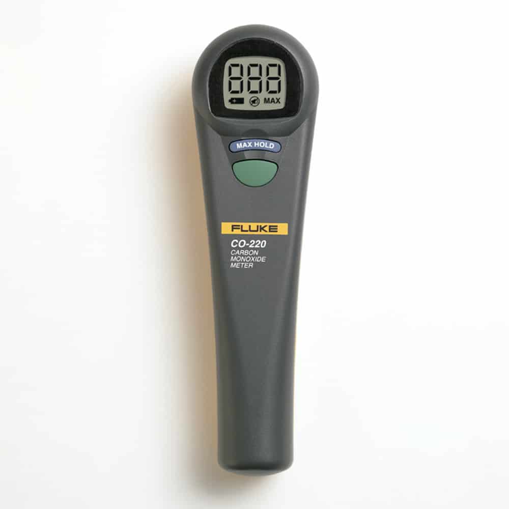 FLUKE CO-220 Carbon Monoxide Meter, 1000 PPM