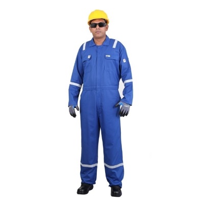 VAULTEX DEN Inherent Flame Retardant Coverall with Reflective (180 GSM)