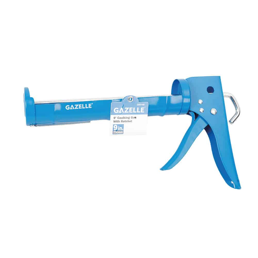 GAZELLE G80140 Caulking Gun With Ratchet 9"