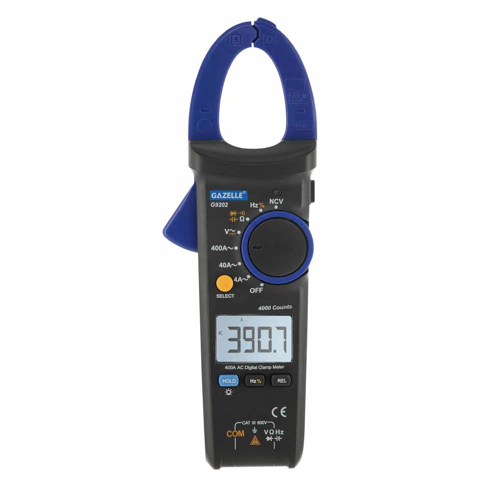 GAZELLE G9202 Digital Clamp Meter 400A