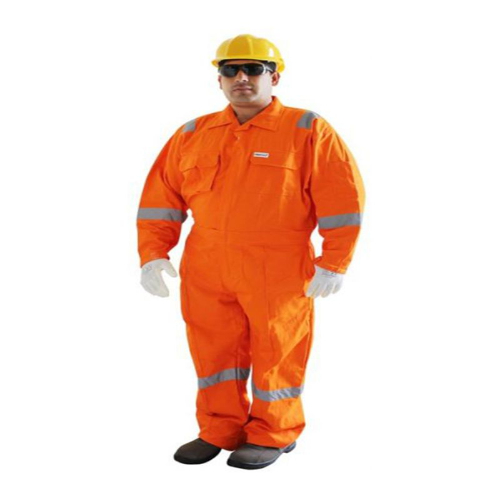VAULTEX VOR Reflective Strips Safety Coverall Orange-grey