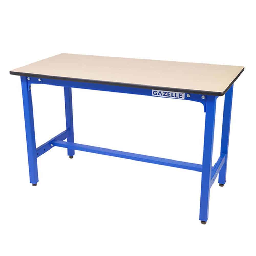 GAZELLE G2601 Wood Top Workbench with Steel Frame 47 In.