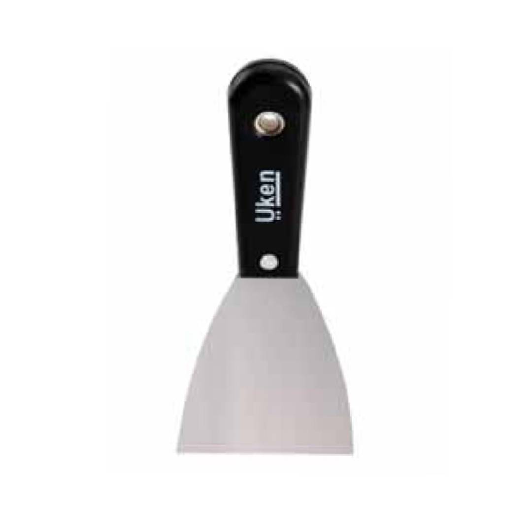 UKEN U040225 Scraper 2.5" Black Handle