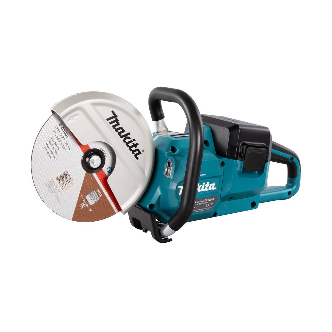 MAKITA  DCE090Z Cordless Power Cutter (Bl) For 18Vx2 Li-Ion Lxt 230Mm