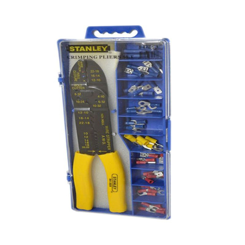 STANLEY  84-253-22 Crimping Plier Set Yellow And Black