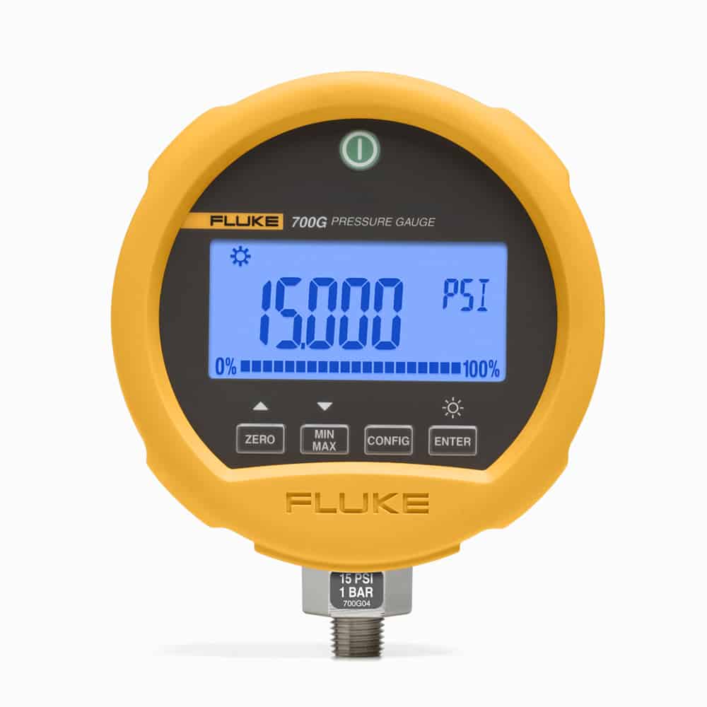 FLUKE 700G05 Pressure Test Gauge, -14 to 30 PSI, 2 Bar
