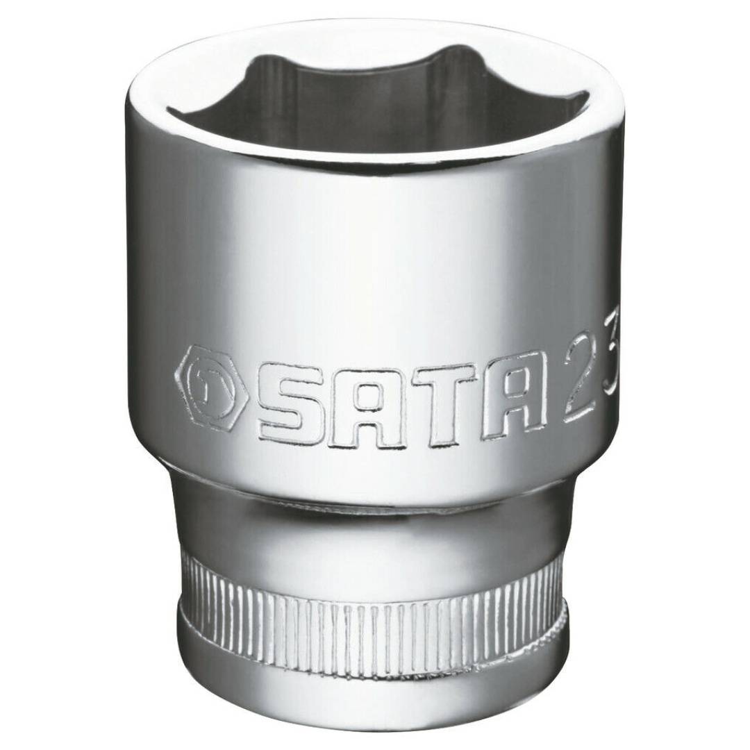 SATA GL13307 1/2” Drive 6 Point Metric Standard Length Sockets 16mm