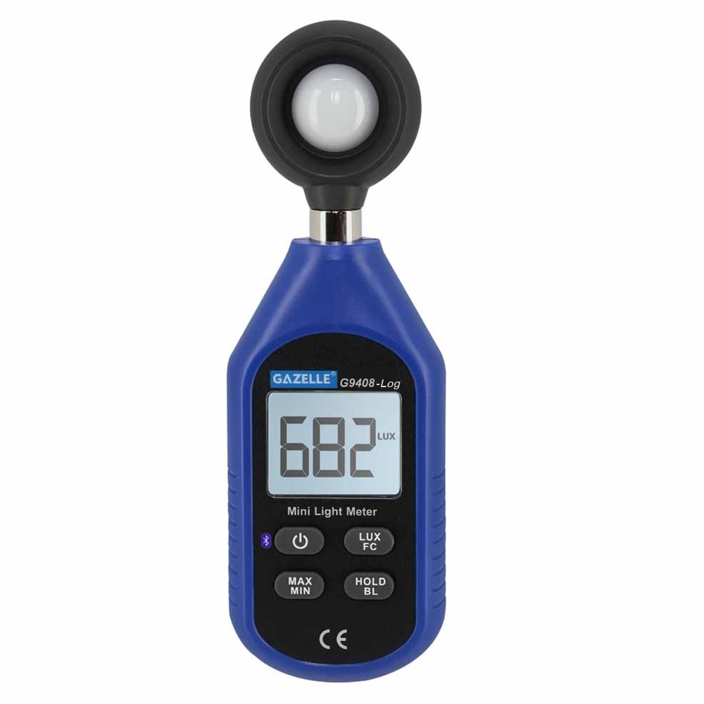GAZELLE G9408-Log Mini Light Meter with Bluetooth