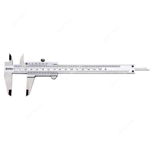 GROZ VNC/8 Vernier Caliper 0 to 8in (0-200mm)