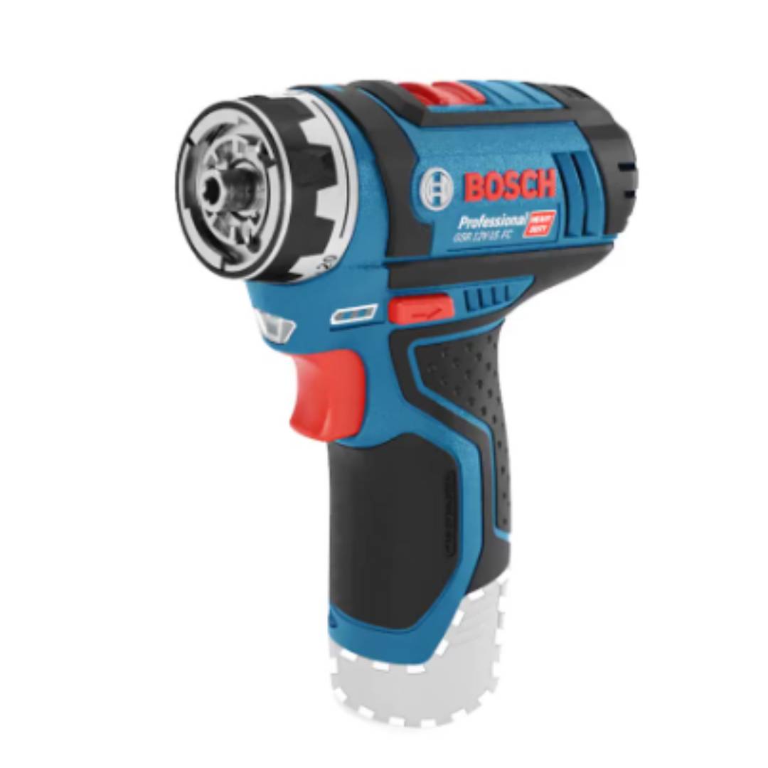BOSCH GSR 12V-15 FC Full Kit Cordless Drill Driver  12V + Charger with attachments