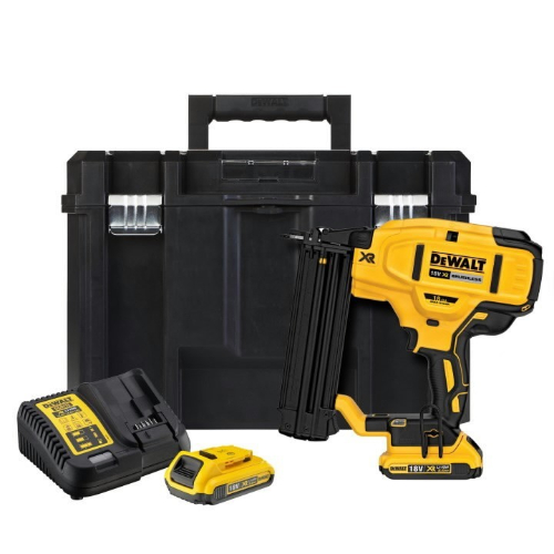DEWALT Dcn680d2 XR Brushless Straight Second Fix Finish Nailer 18 Gauge 18v