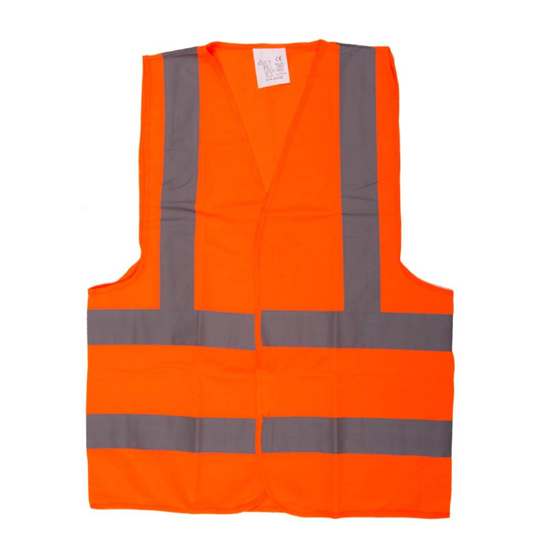 UKEN UJ2701 Safety Jacket Orange, Fabric Type, Small