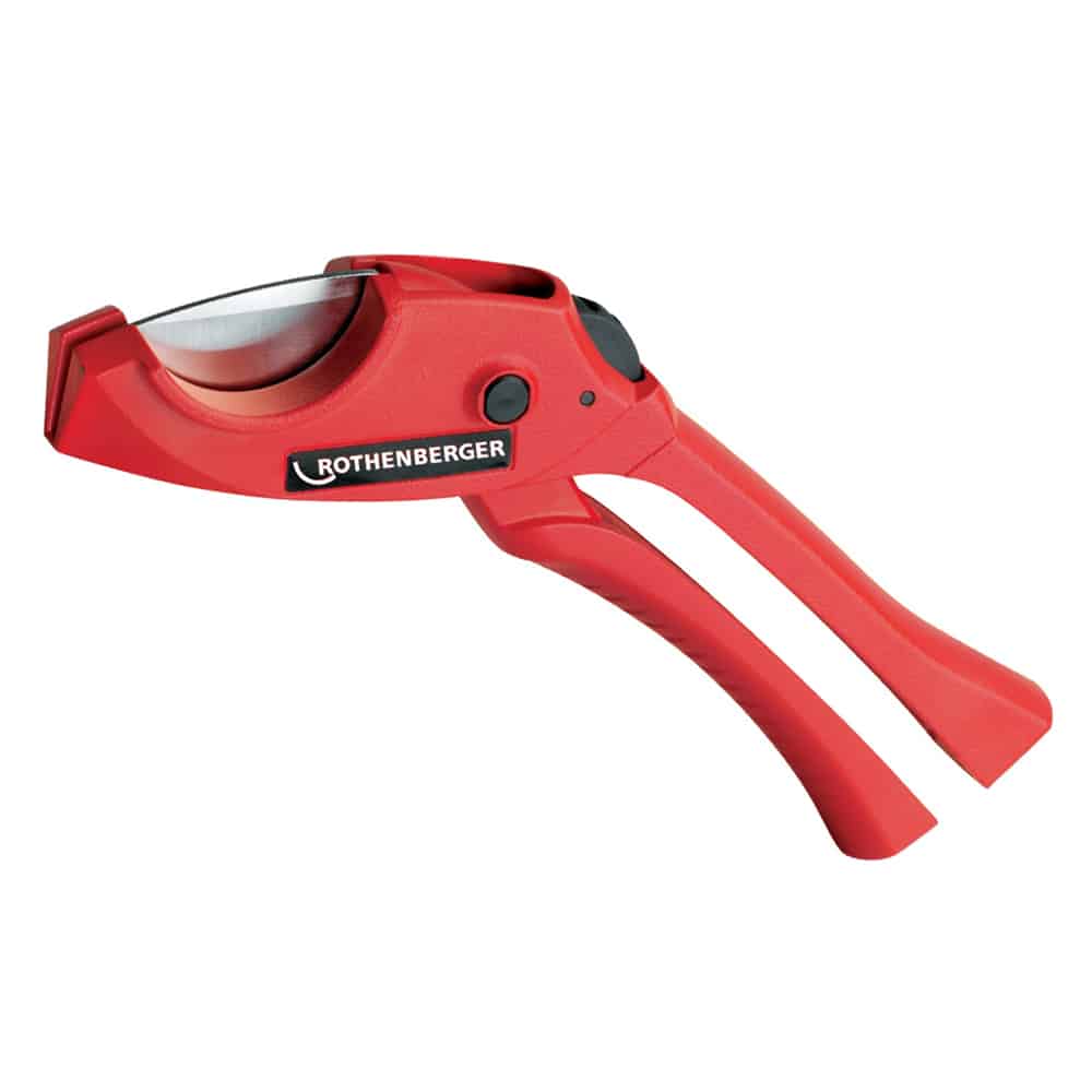 ROTHENBERGER 52040 ROCUT 32TC Plastic Pipe Cutter, 32mm (Shear Type)