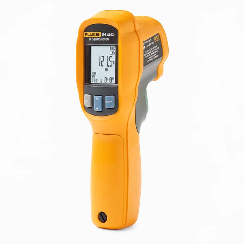 FLUKE 64 Max Infrared Thermometer, 20:1 Spot, -30 °C To 600 °C
