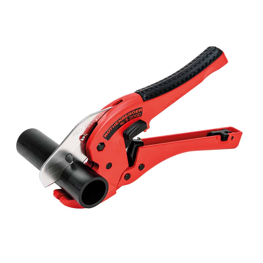 ROTHENBERGER 52000 Rocut TC42 Plastic Pipe Cutter, 42mm, Shear Type