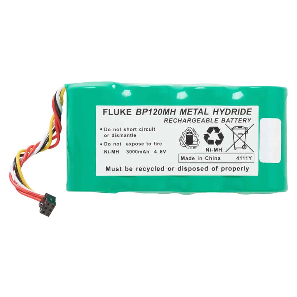 FLUKE BP120MH NIMH Battery Pack For Fluke 120 Series, Fluke 43 And 43B